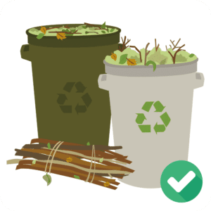 What can I put in my Skip? Garden Waste is an accepted waste type in a Skip