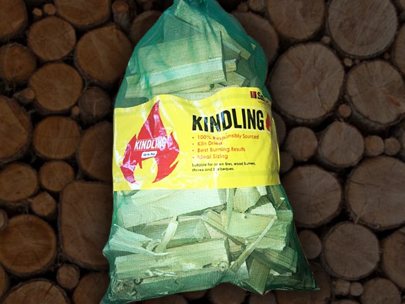 Stoke-on-Trent Solid-Fuel Supplier - 3kg Bags of Kindling 